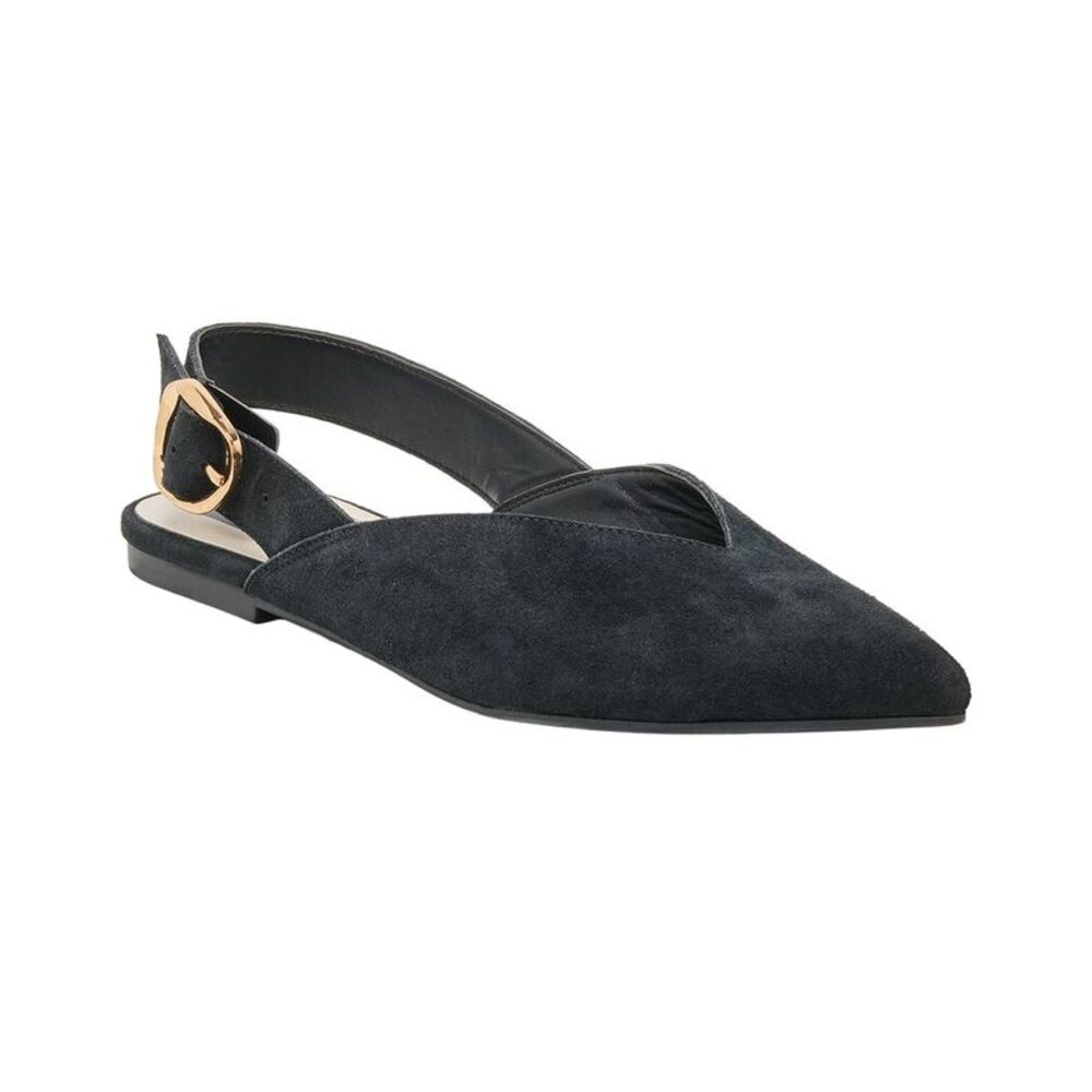 Dolce Vita Genny Suede Flat, Black
